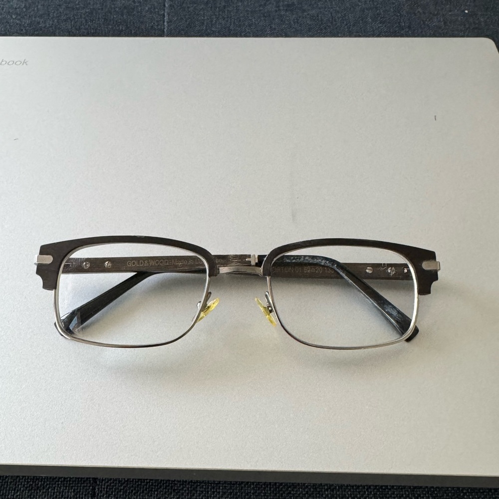 GOLD AND WOOD PARIS NORTON FRAMES COLOR 01 52/20